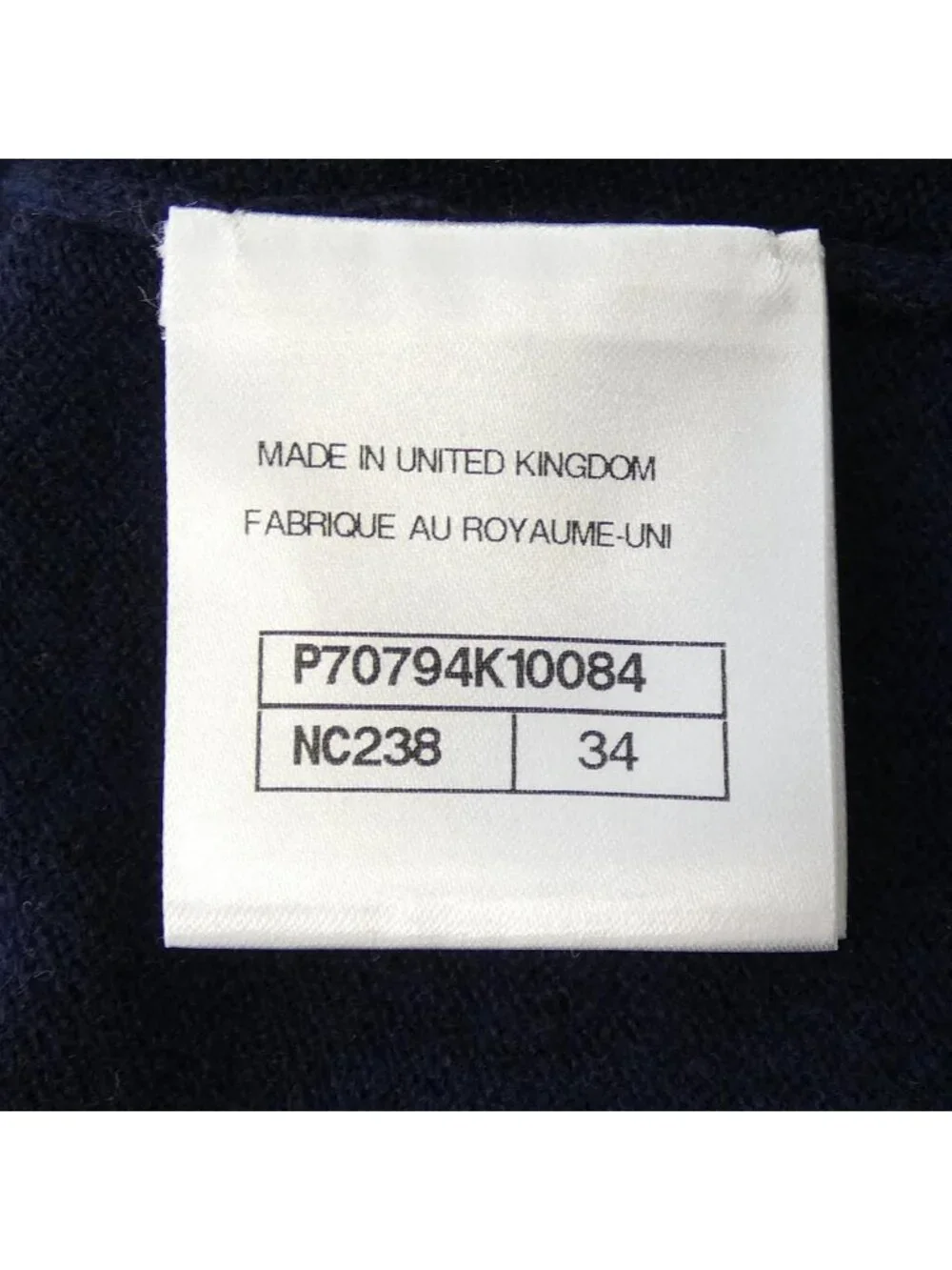Chanel Cardigan Navy